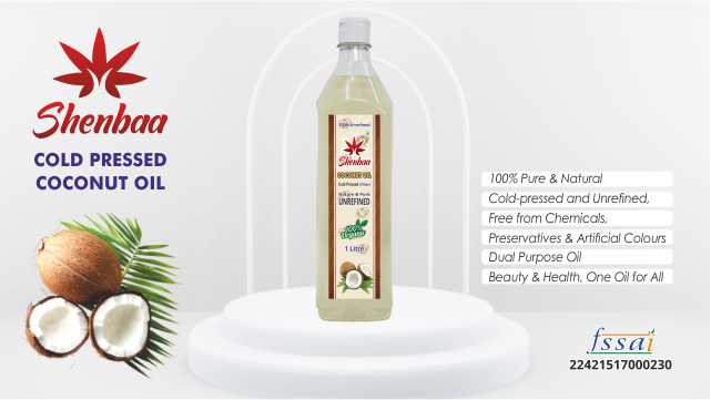 Shenbaa Coconut Oil 1/2 Litre
